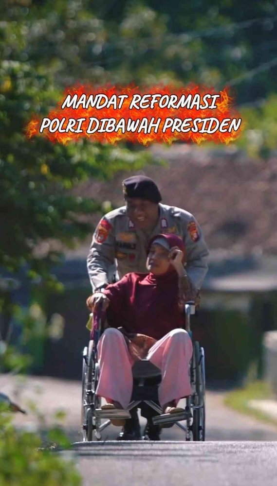 Mandat Refornasi Polri Tetap Dibawah Presiden